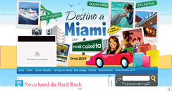 Desktop Screenshot of blogdestinoamiami.com